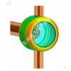 变压器高压引线接头屏蔽球3D电场有限元分析