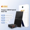 20kW混合式离网/并网太阳能套件储能一体机